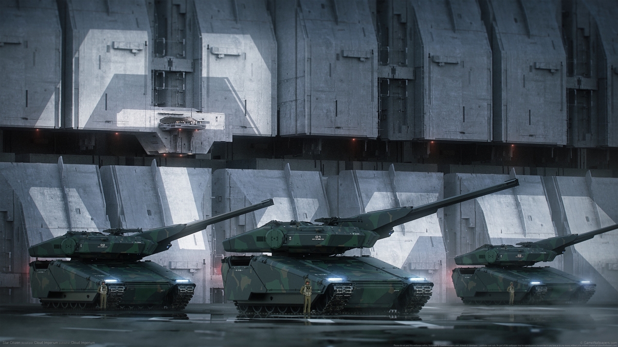 星际公民坦克主题，超高清4K游戏壁纸下载（3840x2160）