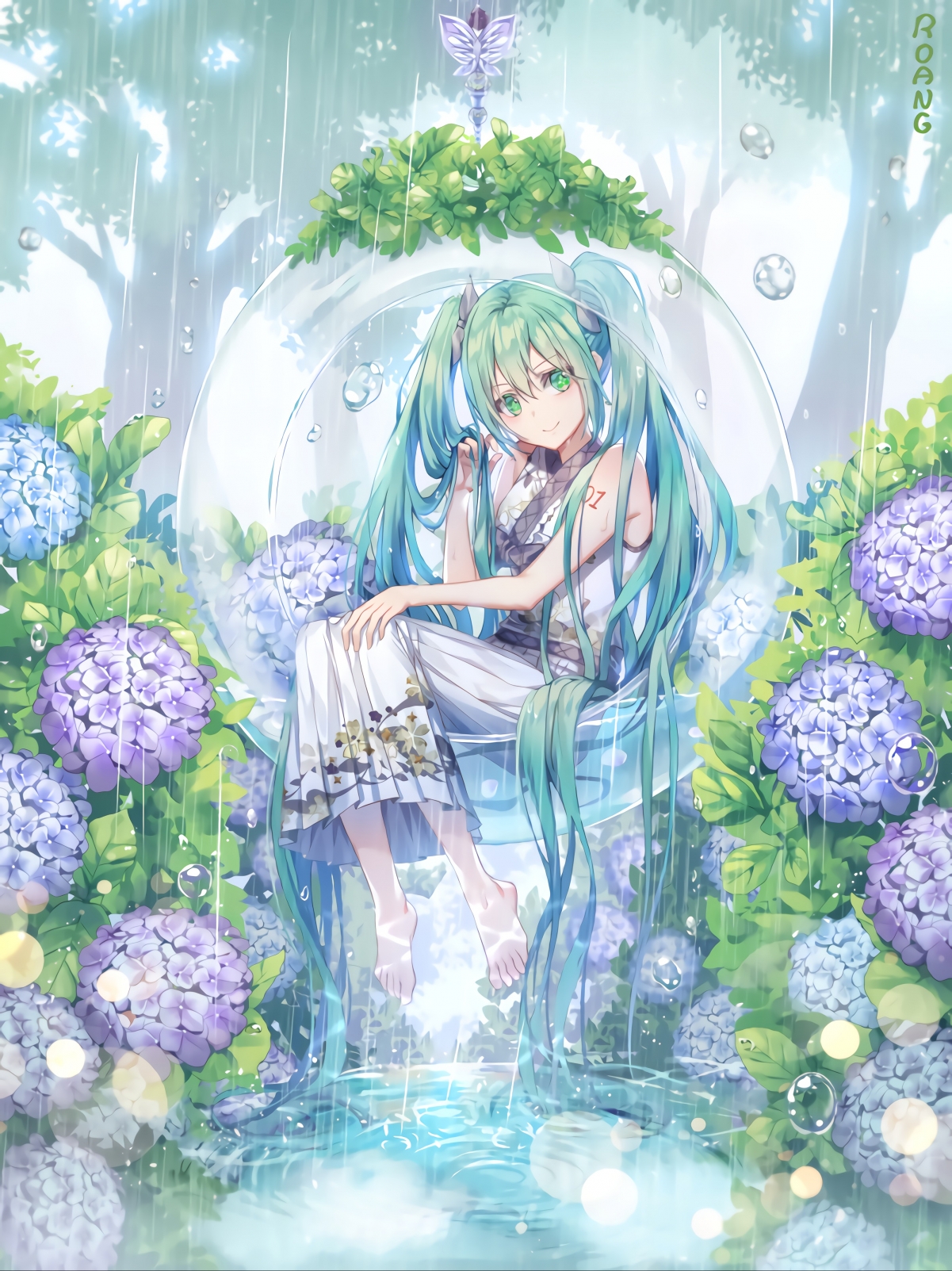 初音未来公主殿下，Miku专属4K超清手机壁纸，2800x3736高清大图，一键下载
