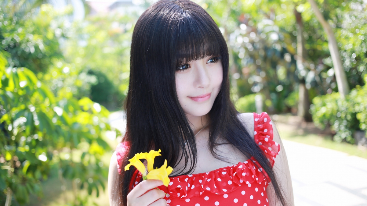Barbie可儿，清纯长发美女4K壁纸，超清3840x2160分辨率，养眼下载