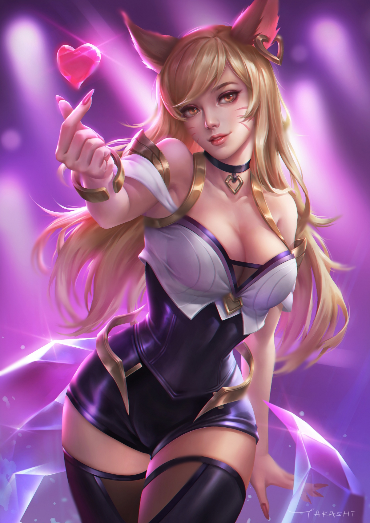 KDA阿狸绝美4K手机壁纸，高清1920x2716分辨率，一键下载！