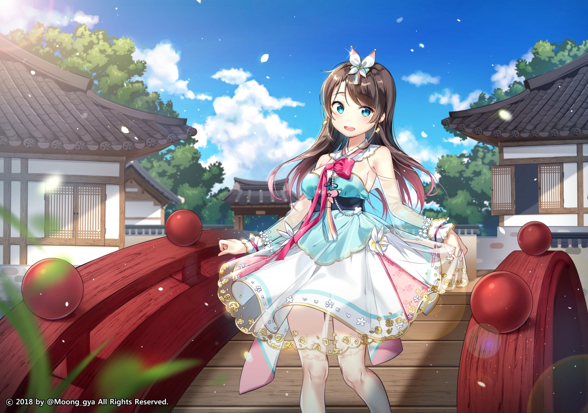 木屋女孩4K动漫壁纸，超清可爱小女生图片，4000x2807高清下载