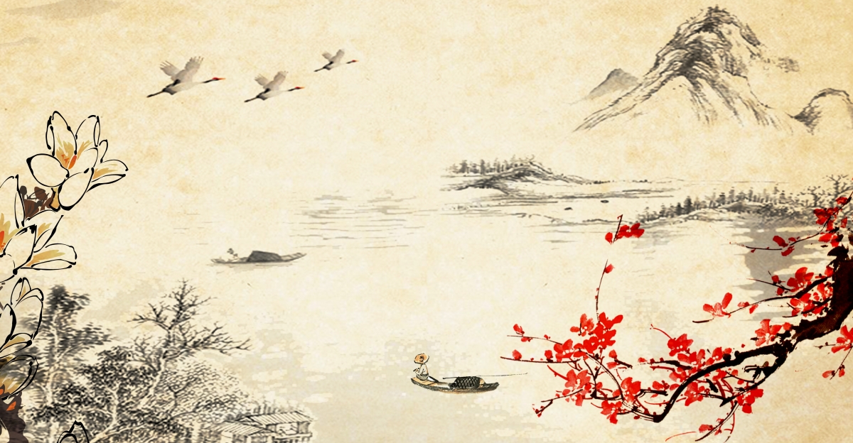 古典山水画韵中国风，绝美4K壁纸高清下载，4000x2080超清画质