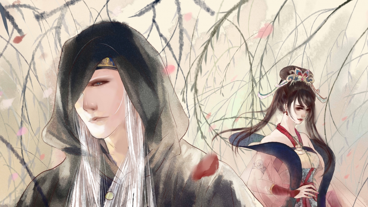 秦时明月天行九歌卫莲，超清4K壁纸，3840x2160动漫美图下载