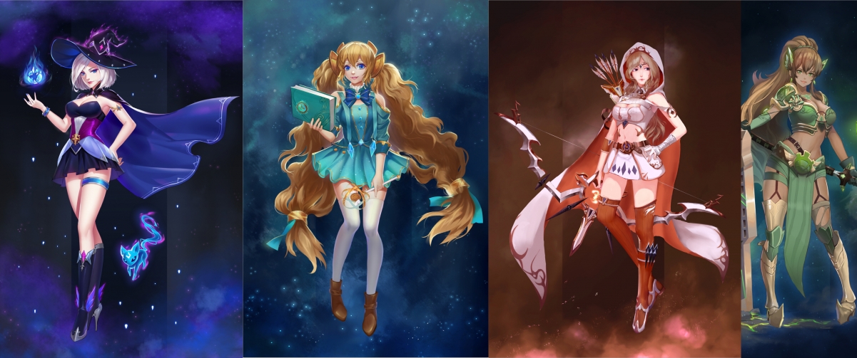 英雄联盟LOL符文娘，精选4K高清壁纸，3440x1440分辨率，一键下载！