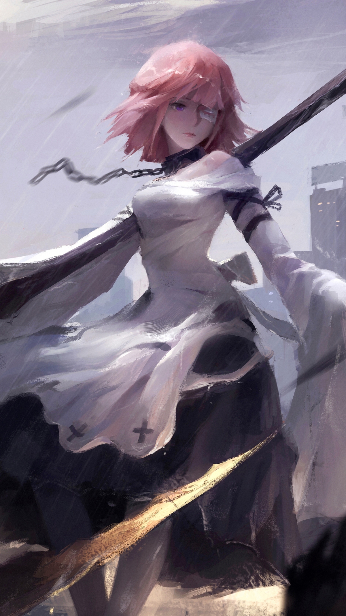 七日之都羽弥绝美壁纸，3K/4K高清手机下载，1898x3375尺寸精选
