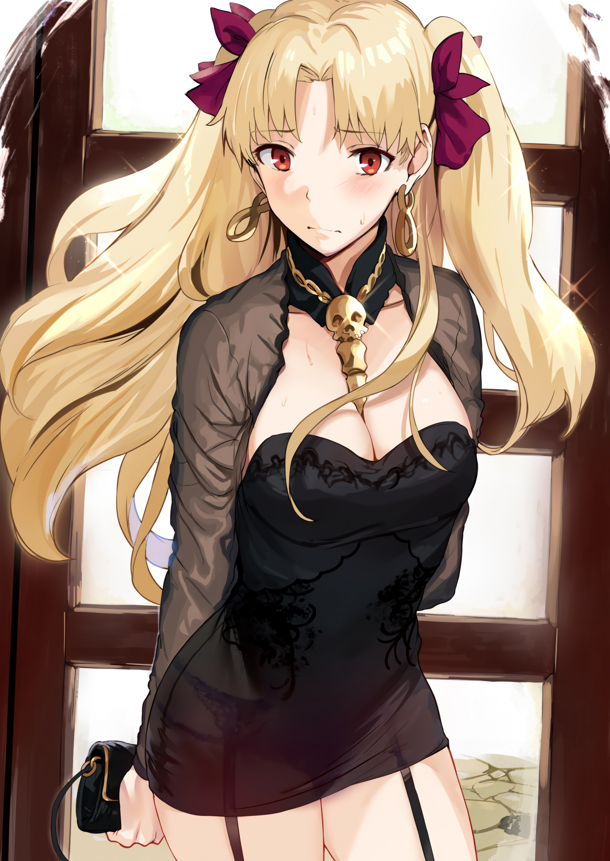 Fate埃列什基伽勒，竖屏4K超高清动漫手机壁纸，2719x3840分辨率，一键下载！