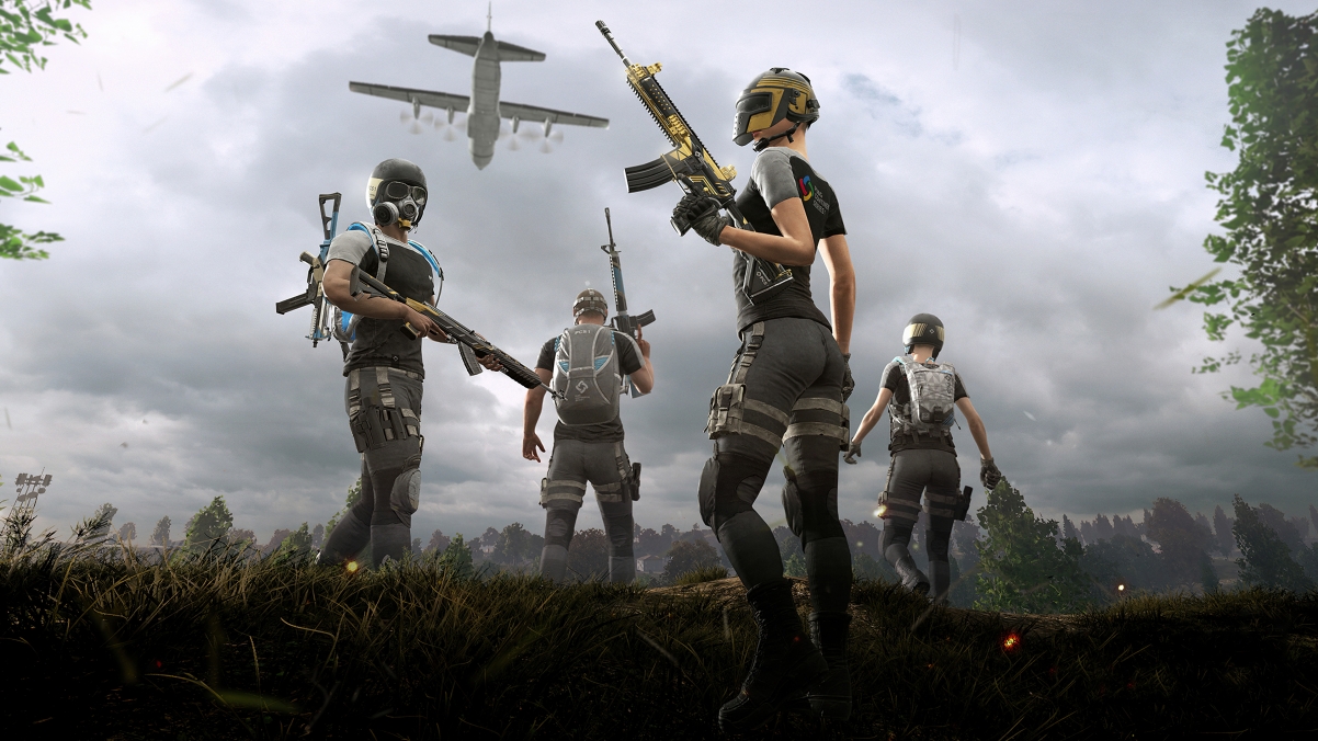绝地求生PUBG小分队，精选4K超清壁纸，3840x2160高清下载
