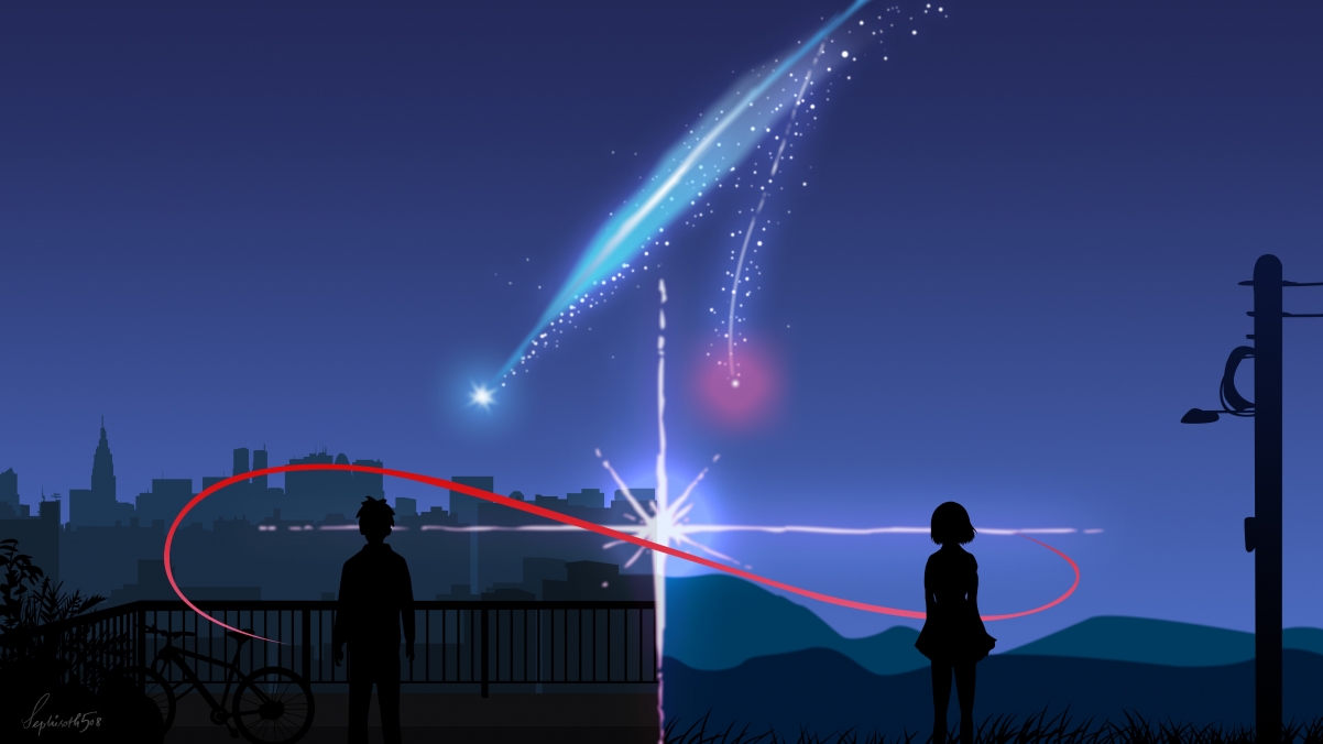 你的名字Kimi no Na Wa 4K超高清壁纸，3840x2160精美动漫图片免费下载
