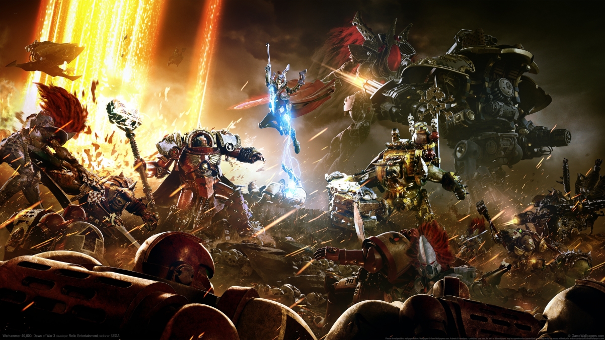 《战锤40K，战争黎明3》超清4K壁纸，3840x2160分辨率，精美图片一键下载