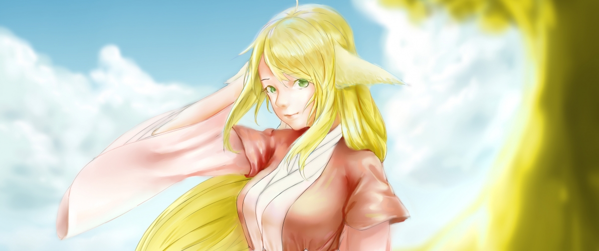 狐妖小红娘涂山红红绝美壁纸，4K高清动漫图片，3440x1440分辨率，一键下载！