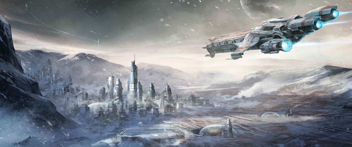 星际公民游戏，绝美4K壁纸下载，高清3440x1440分辨率