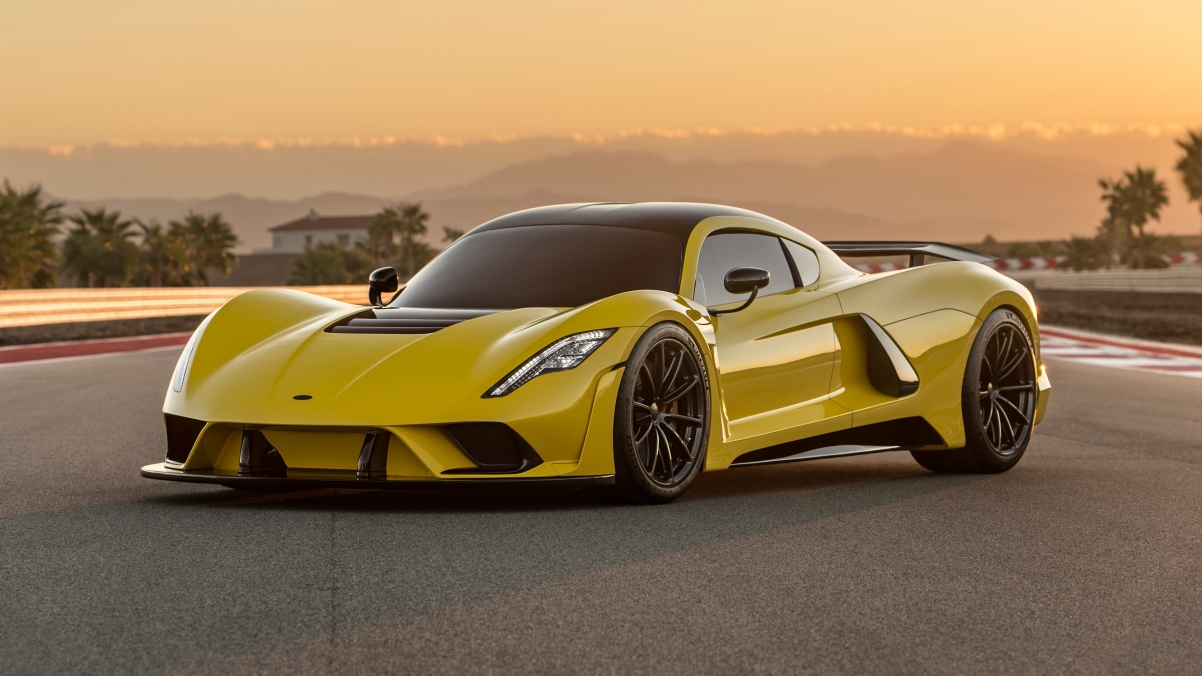 Hennessey Venom F5 4K超清跑车壁纸，3840x2160高清汽车图片下载
