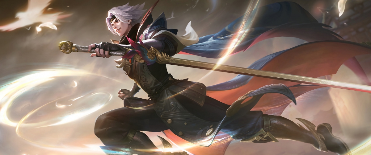 王者荣耀云鹰飞将曜高清壁纸，4K带鱼屏3440x1440，一键下载！