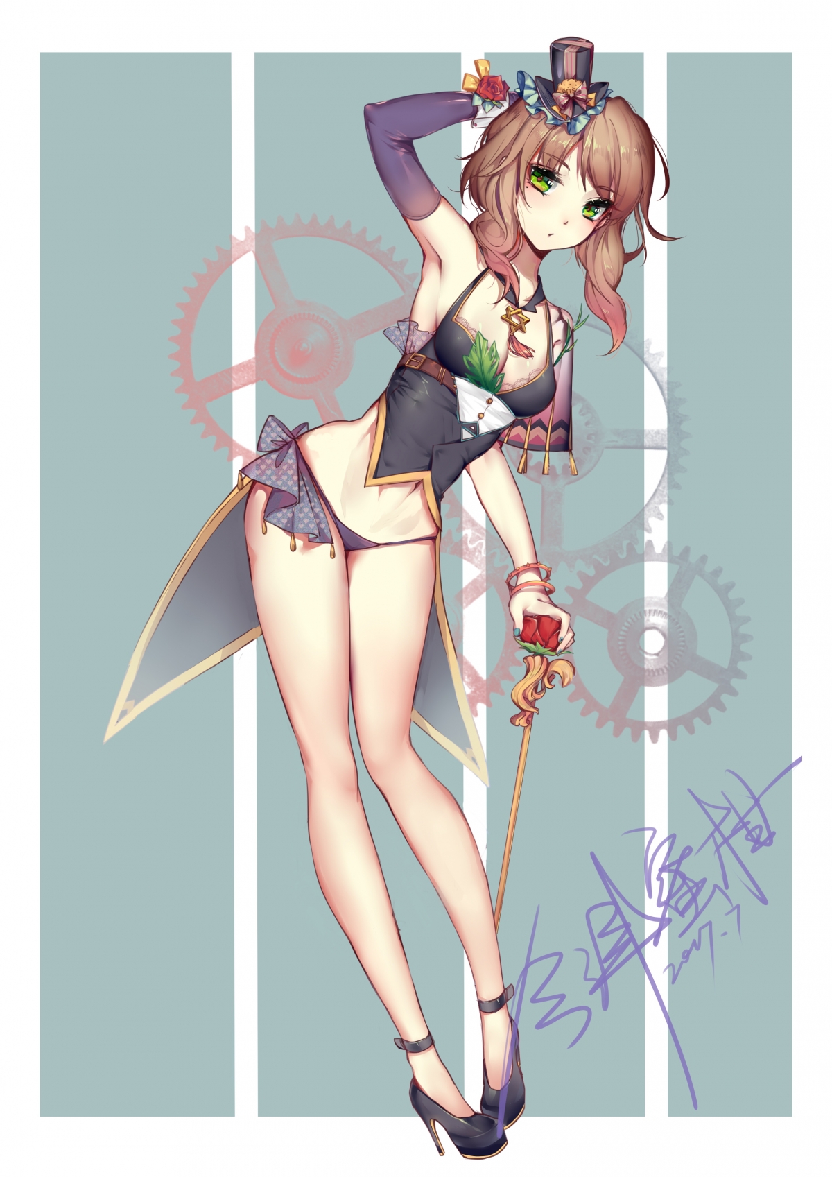 高清4K手机壁纸，可爱动漫女孩，精美2480x3507分辨率，一键下载