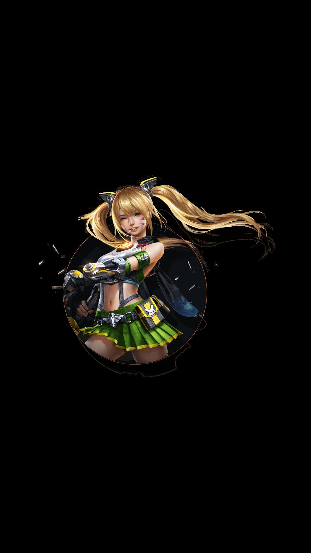 魂斗罗归来，火炮甜心希娜专属壁纸，高清1080x1920 4K手机壁纸，一键下载