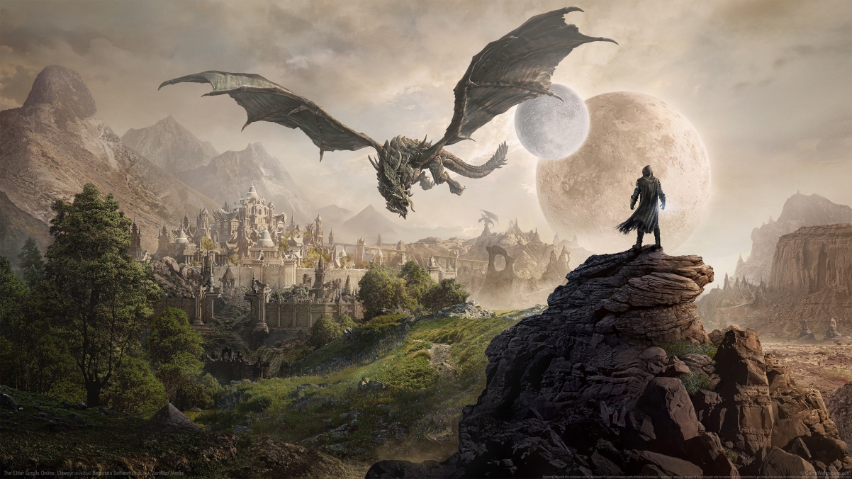 上古卷轴OL，Elsweyr 4K超清壁纸，3840x2160分辨率，免费下载