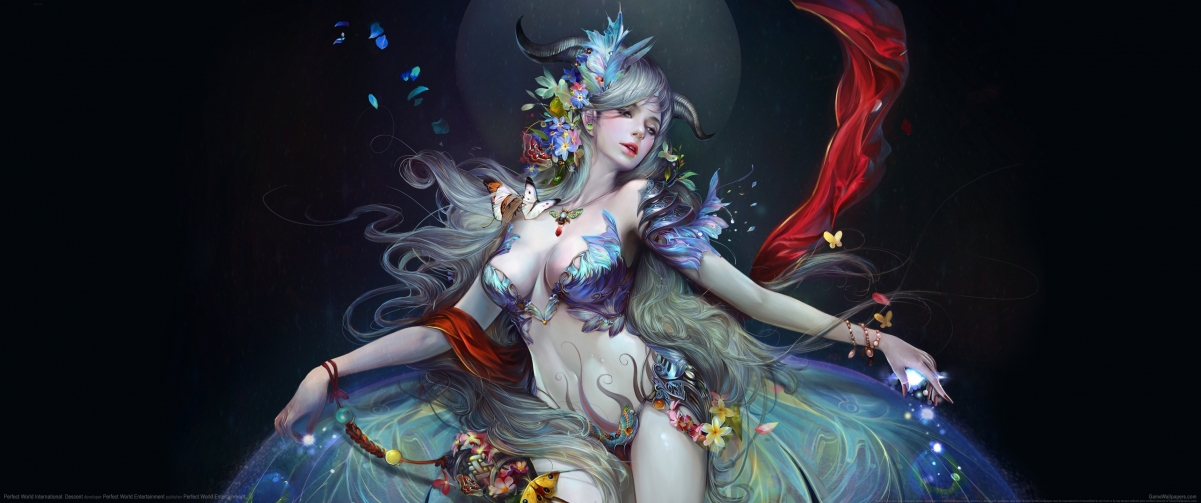 完美世界国际版，4K高清壁纸下载，3440x1440超清游戏图片