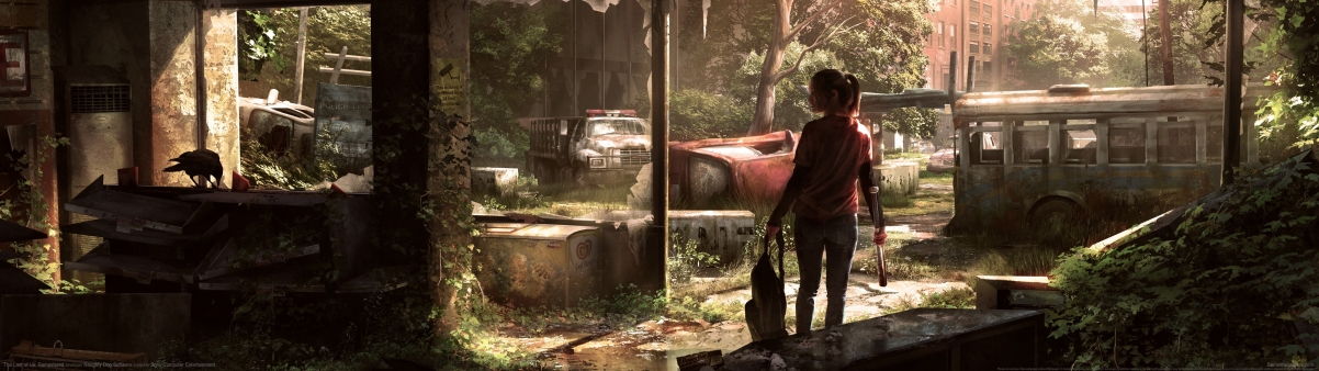 The Last of Us: Remastered版 4K超清壁纸，3840x1080分辨率游戏美图，一键下载