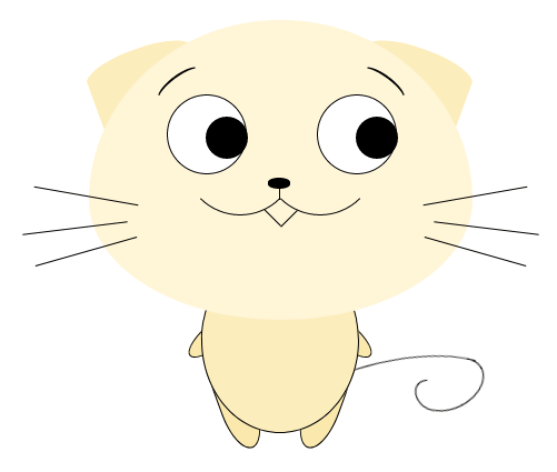 纯css3可爱的小猫动画特效