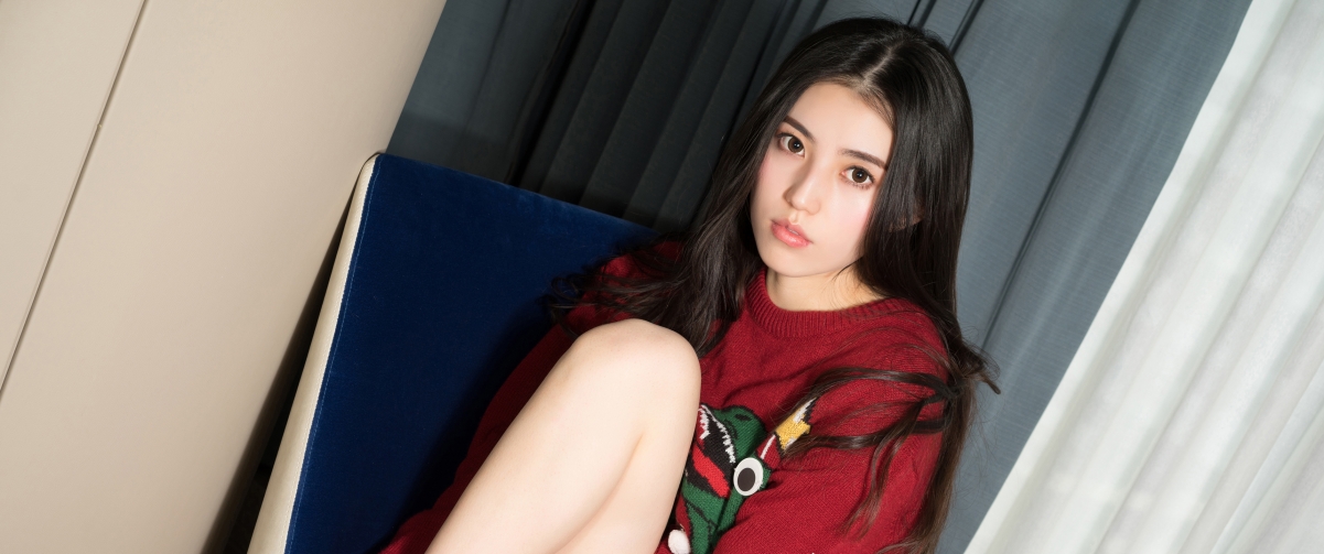 长发美女魅影，绝美4K壁纸，3440x1440高清下载
