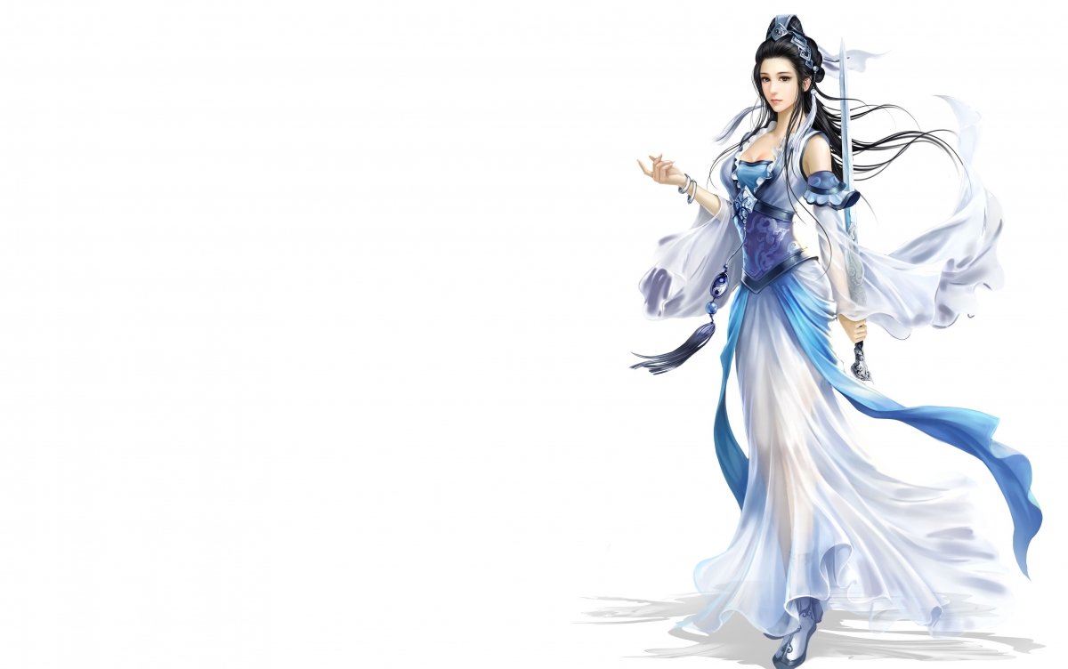 古风佳人4K超清游戏壁纸，绝美画面4000x2505，一键下载