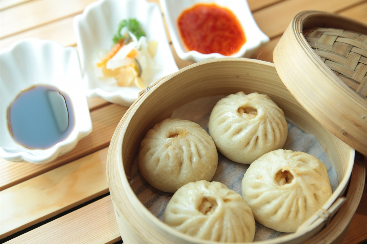蒸笼包子高清美图，5K细腻画质，4K美食壁纸，5616x3744超清下载
