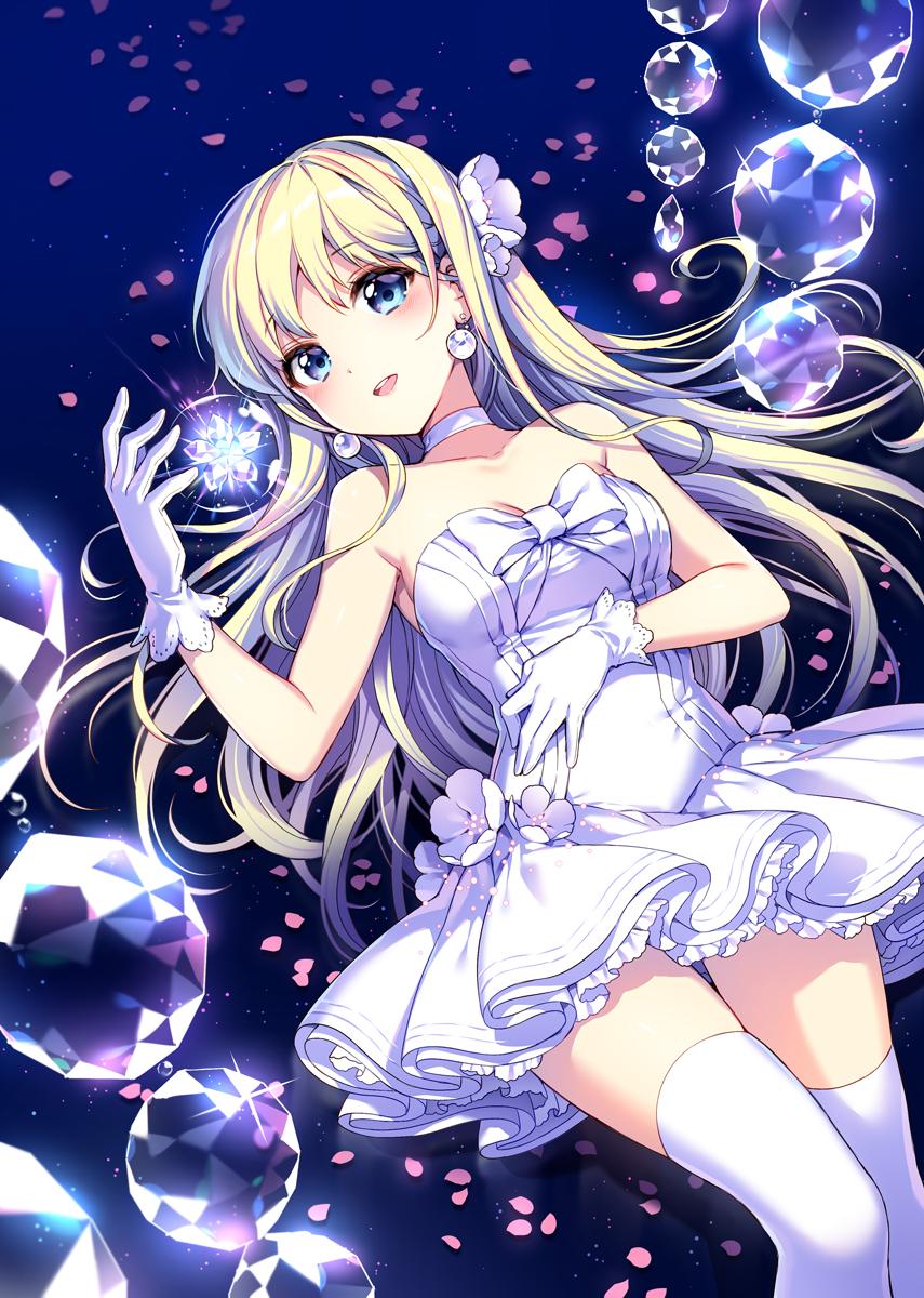 动漫女神水晶球幻境，绝美4K手机壁纸，高清855x1200，一键下载！