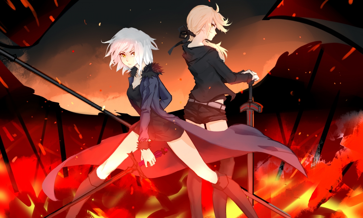 Fate/Grand Order: Saber Alter 4K壁纸 - 阿尔托利亚·潘德拉贡高清动漫图片下载
