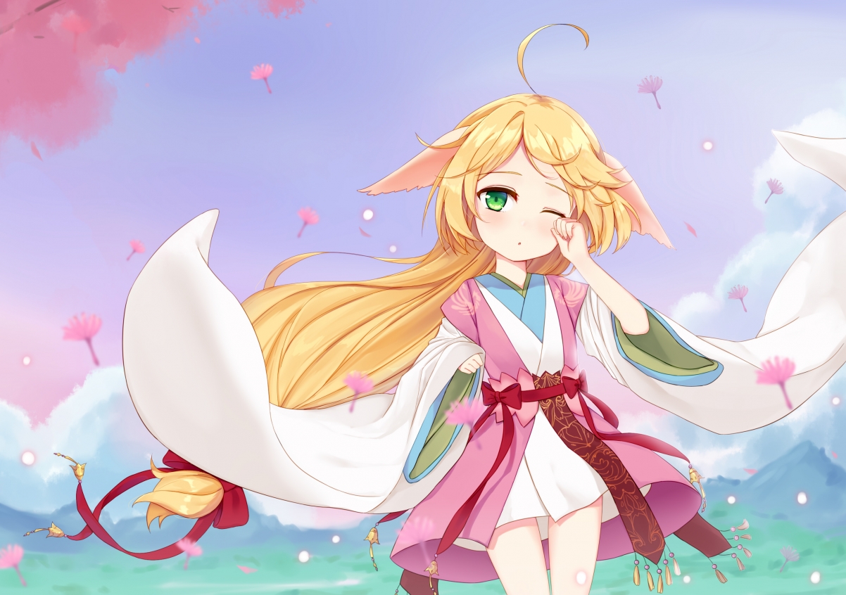 狐妖小红娘，涂山苏苏绝美壁纸，高清4K动漫图，2700x1900大图下载