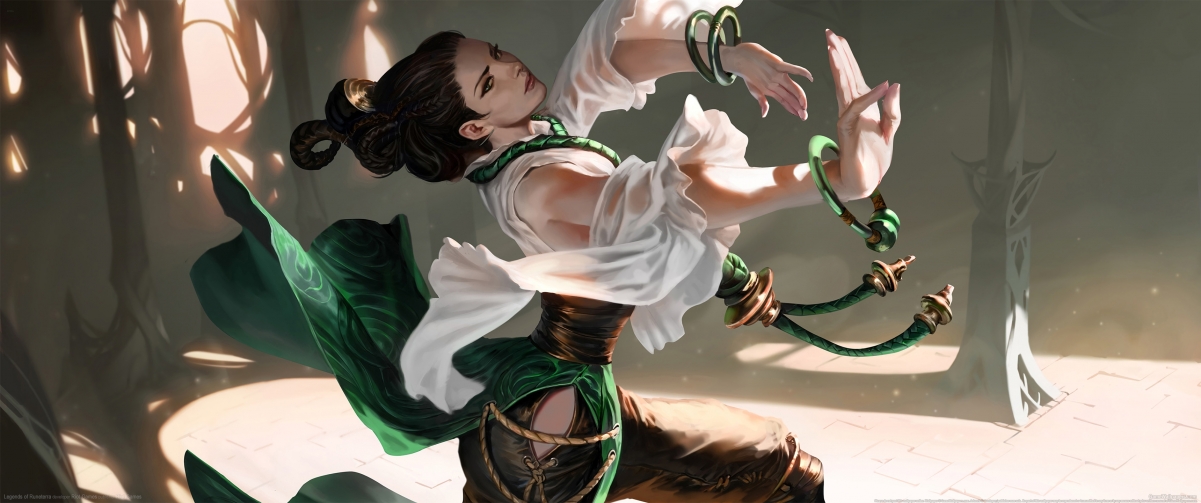 符文之地传奇，超清4K游戏壁纸，3440x1440分辨率，一键下载