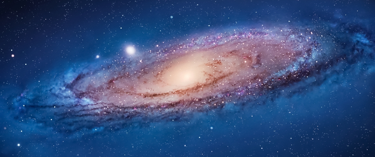 绝美星云4K高清壁纸，3440x1440超清风景图片，一键下载桌面新宠