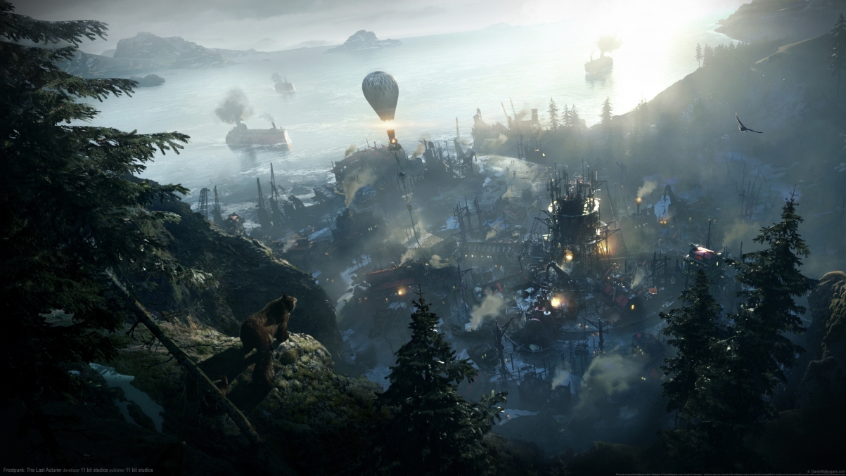 《Frostpunk: The Last Autumn》超清壁纸大放送，5120x2880分辨率，免费下载！
