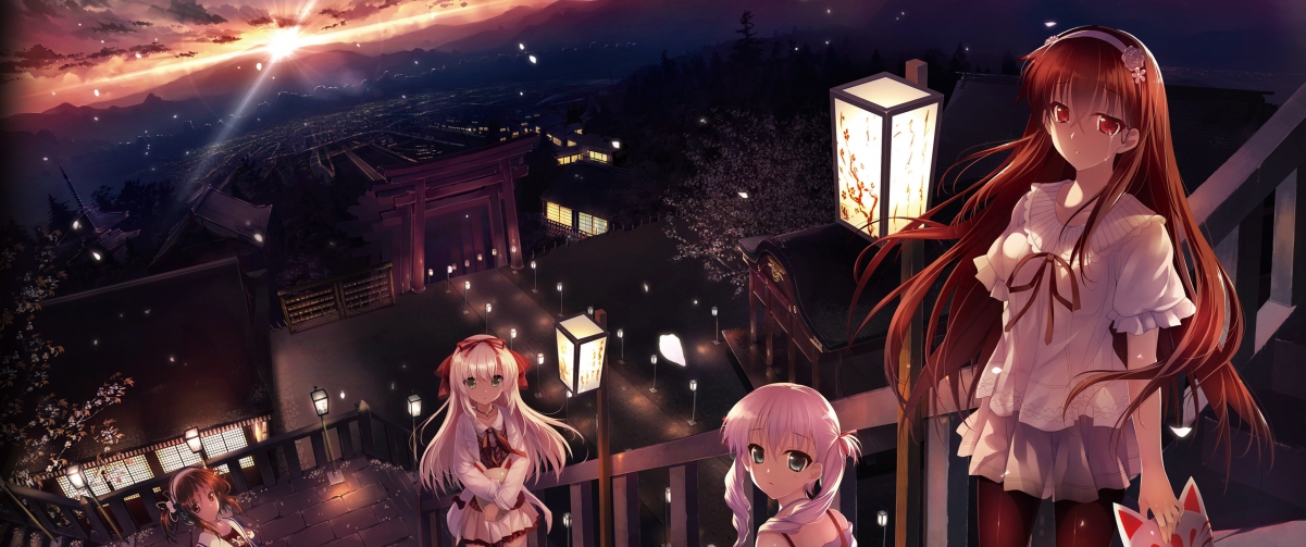 少女神域天狱，绝美4K动漫壁纸，3440x1440高清下载
