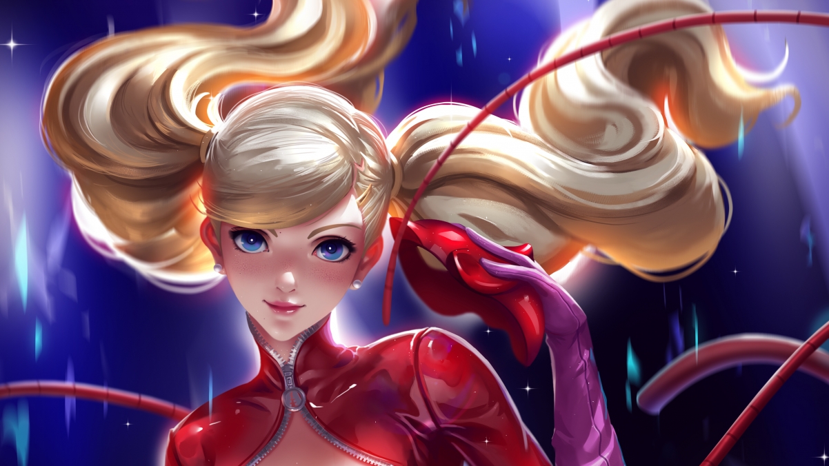 女神异闻录5，高卷杏绝美4K壁纸，高清动漫图片，3840x2160分辨率，免费下载！