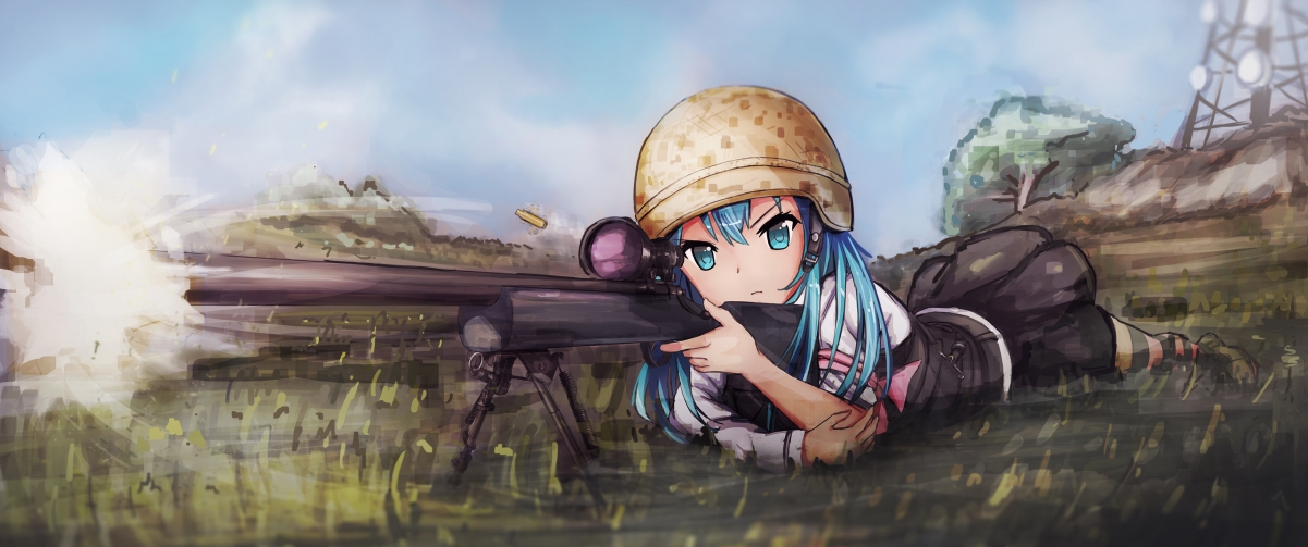 绝地求生PUBG猎人高清壁纸，4K超清3440x1440游戏壁纸，一键下载！
