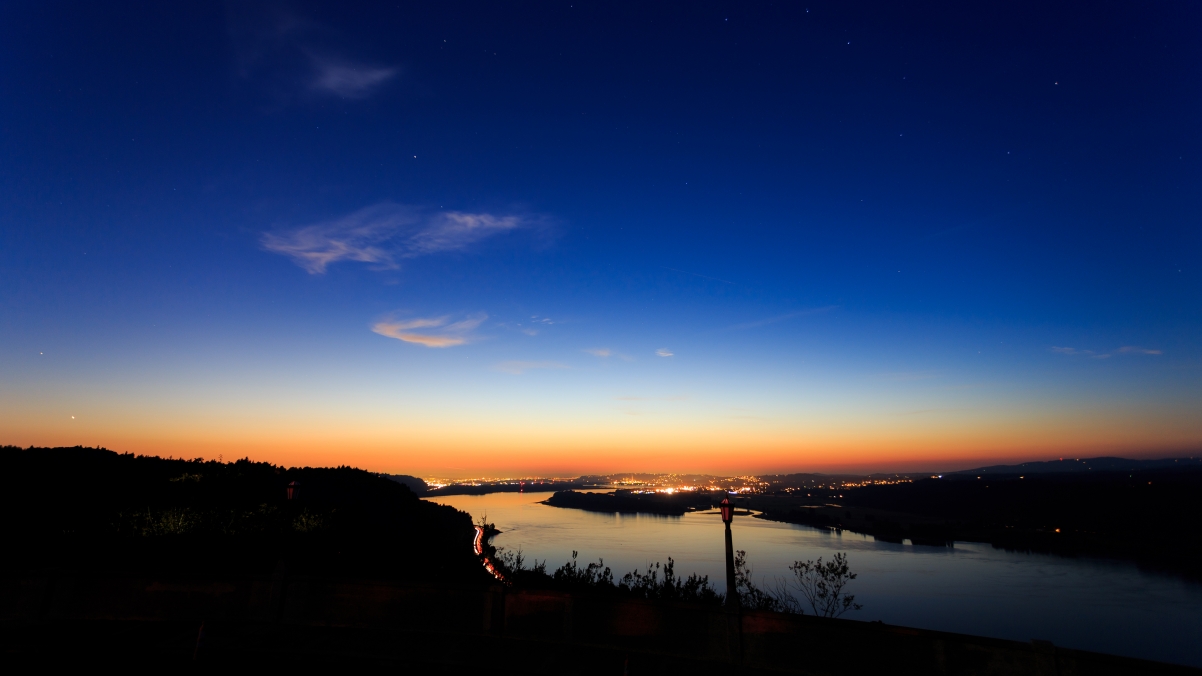 波特兰绝美日落，4K超清壁纸，高清风景图片，3840x2160分辨率，一键下载