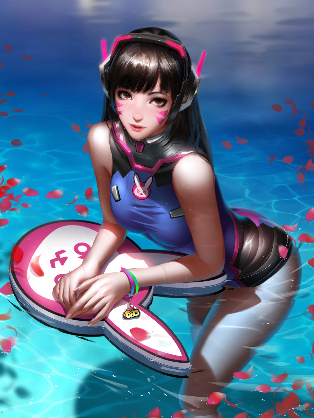 水瓣轻舞，DVA精选，竖屏4K超清手机壁纸，3000x4000高清下载