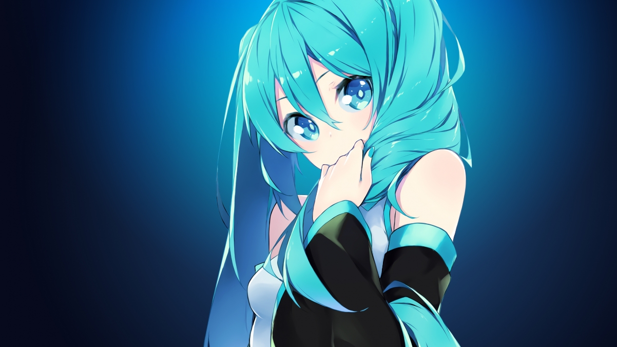 初音未来可爱萌女4K超高清壁纸，动漫美图3840x2160下载