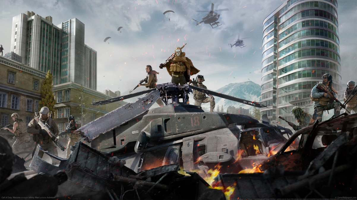 使命召唤战区《Call of Duty: Warzone》超清4K壁纸，3840x2160分辨率，一键下载！