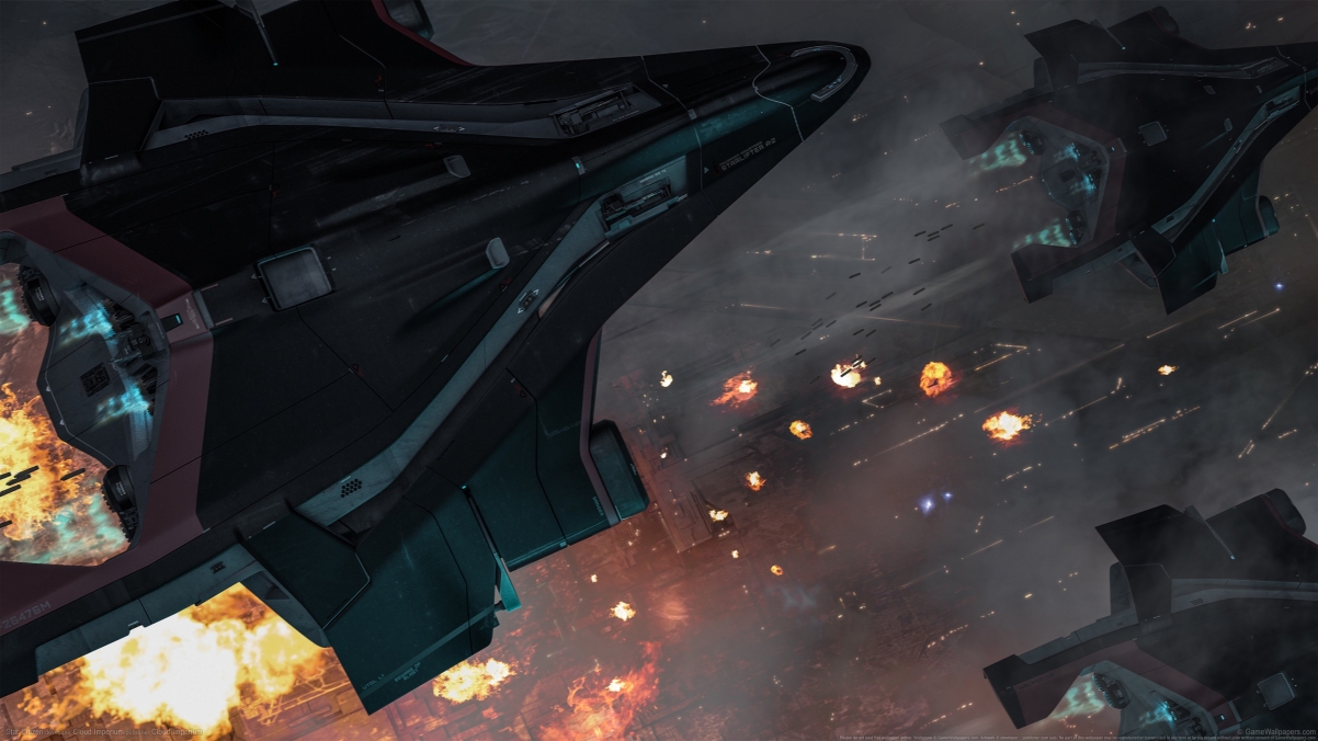 星际公民Star Citizen，绝美飞船4K游戏壁纸，高清3840x2160，免费下载！
