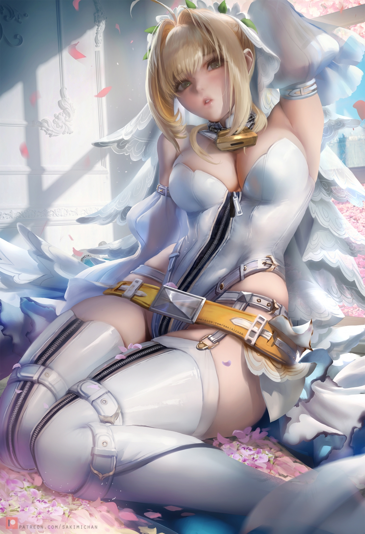 命运Fate，尼禄克劳狄乌斯超高清4K手机壁纸，精美图片，一键下载（2072x3029）