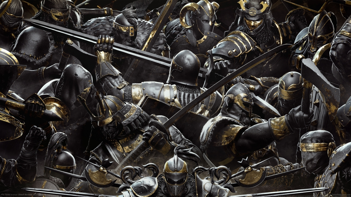 《荣耀战魂(For Honor)》超清4K游戏壁纸，3840x2160分辨率，一键下载！