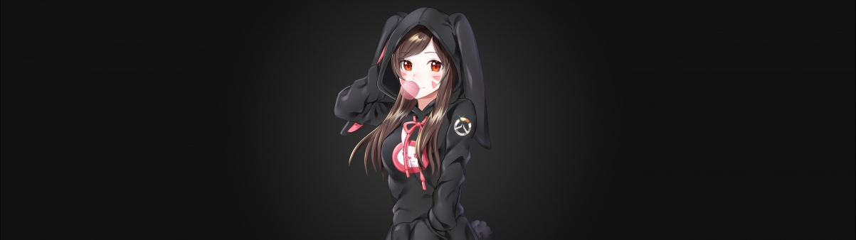 DVA守望先锋超清壁纸，4K分辨率5120x1440游戏图片，一键下载