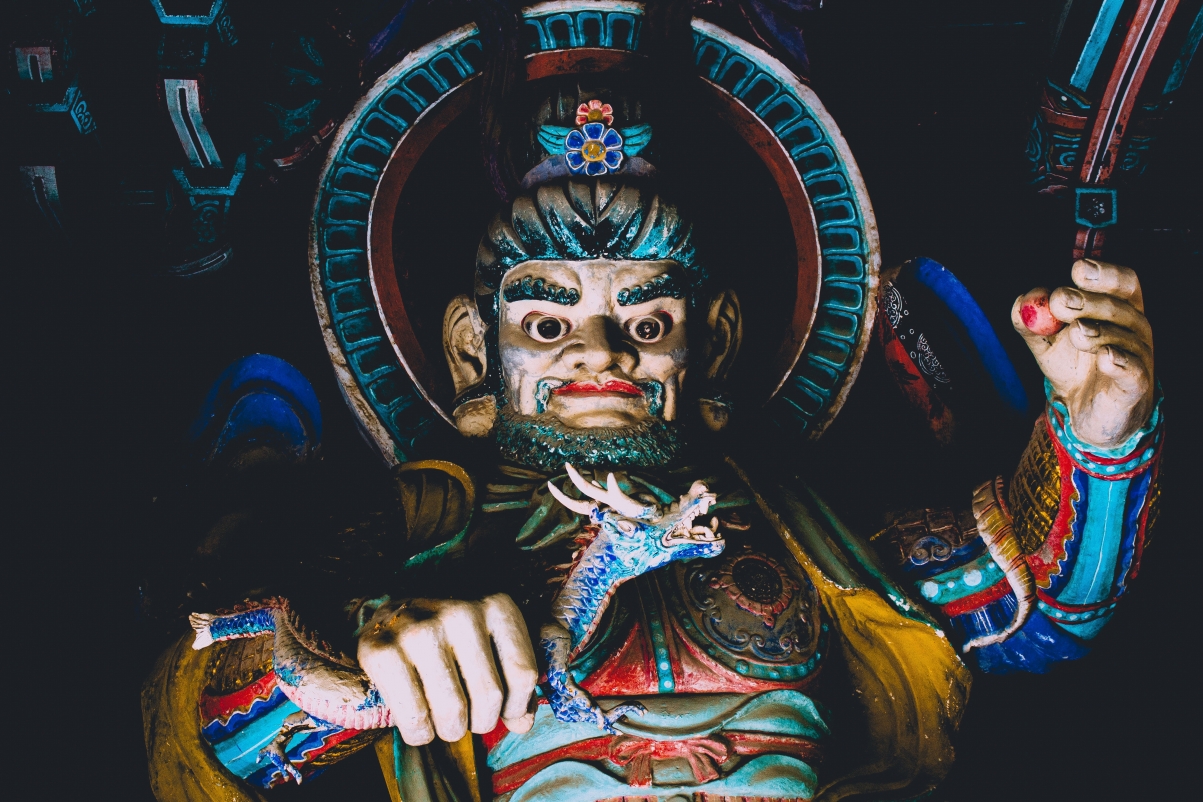 四大天王佛像雕像精选，超清5K/4K宗教壁纸，5184x3456高清下载
