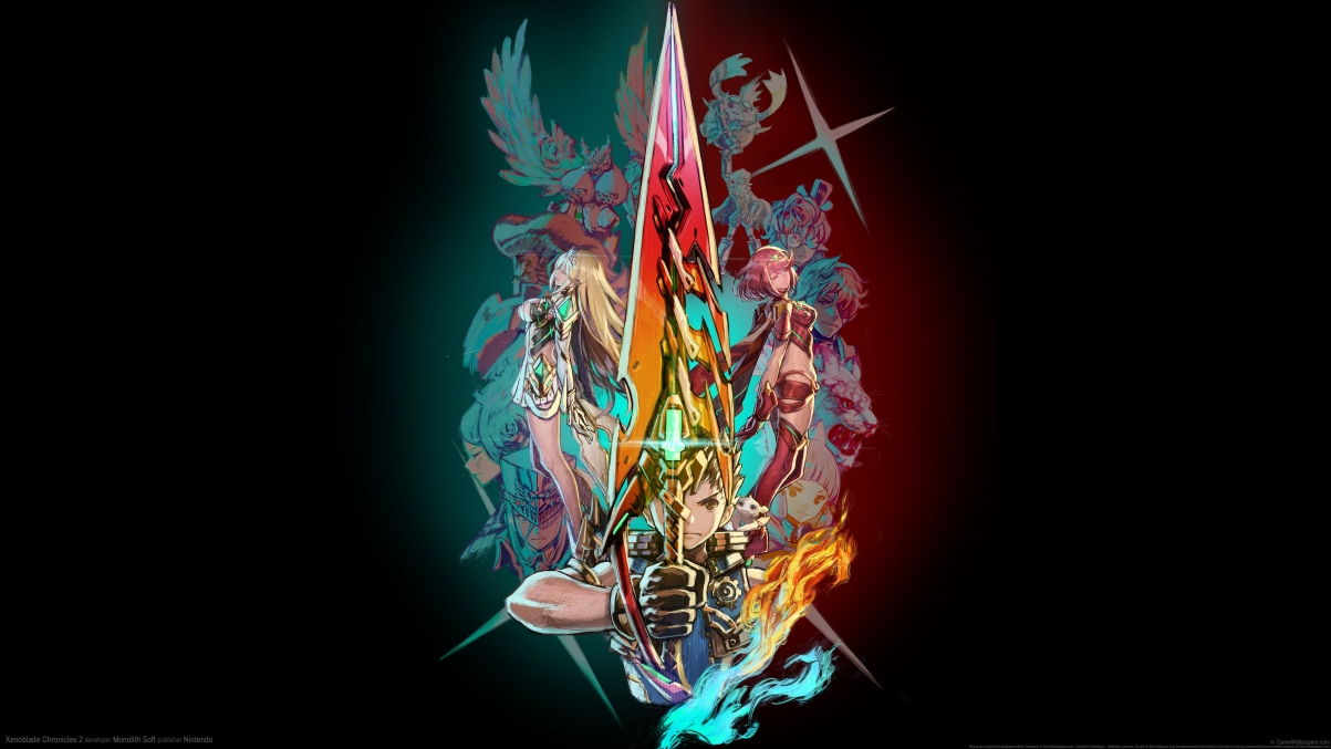 异度之刃2（Xenoblade Chronicles 2）游戏壁纸，超清5K/4K高清图片，5120x2880分辨率，免费下载