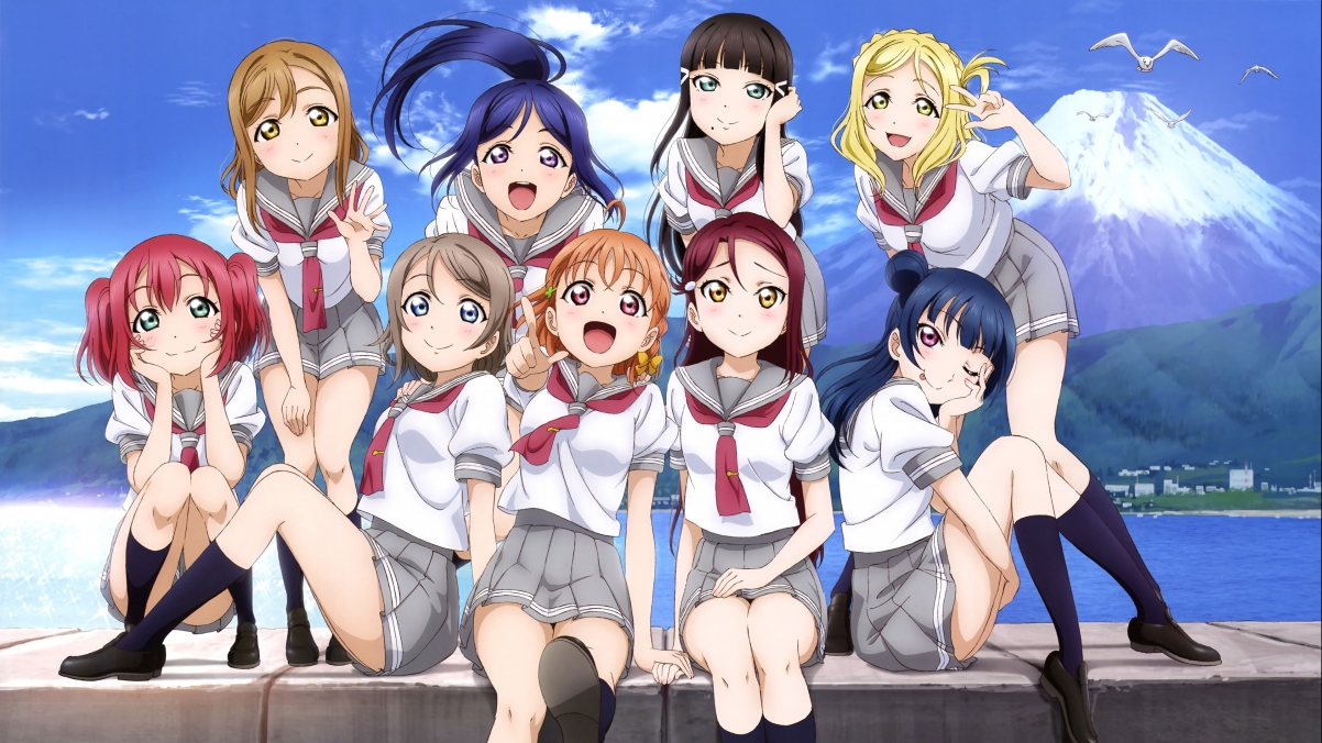 Love Live! Sunshine超高清4K动漫壁纸，3840x2160分辨率，精美图片免费下载