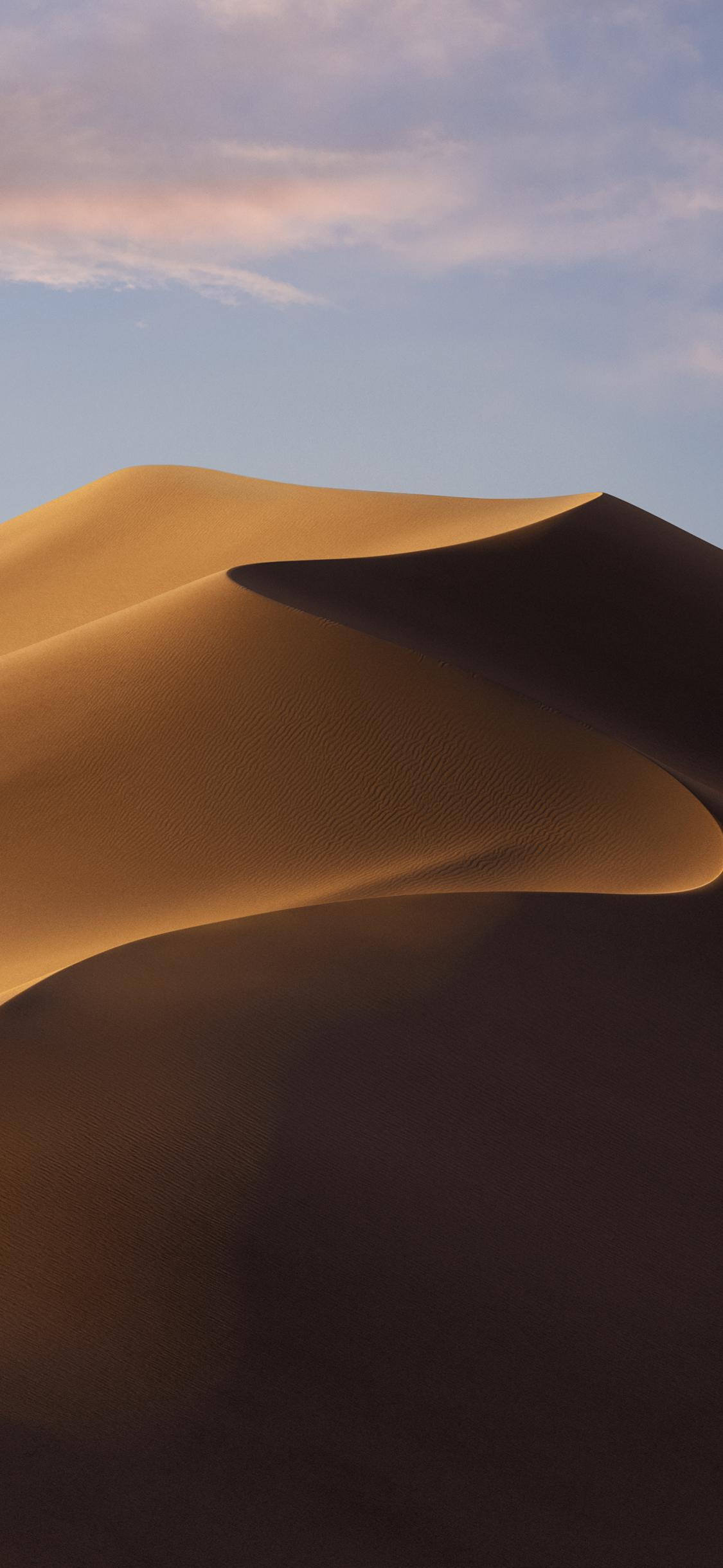 苹果 macOS Mojave 高清白天壁纸，适配手机尺寸1125x2436，4K超清画质，免费下载