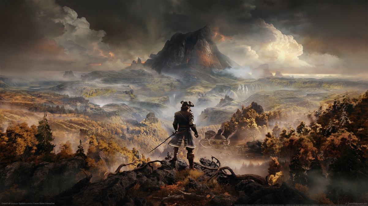 贪婪之秋GreedFall，绝美4K游戏壁纸，高清3840x2160分辨率，畅享视觉盛宴，一键下载！