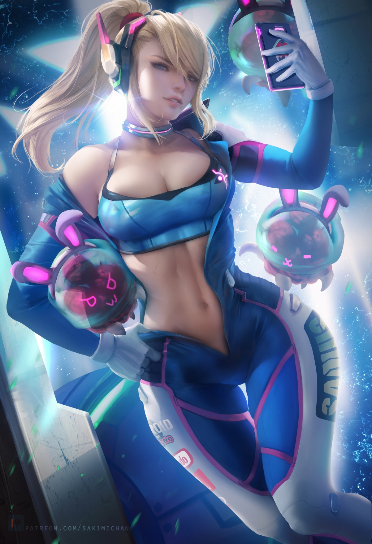 《守望先锋》DVA同人画，性感天使4K超清壁纸，手机专享，高清2463x3600，一键下载