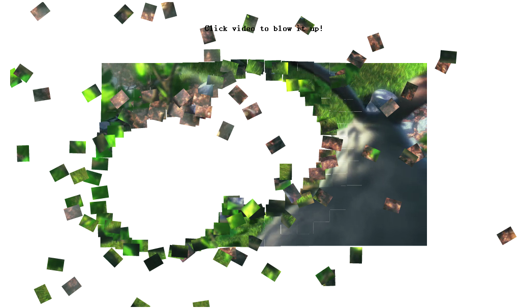 HTML5 canvas绘图制作打击视频玻璃破碎动画效果代码